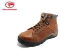 Waterproof Woodland Leather Safety Trainers Men With Meatal Toe Cap Slip