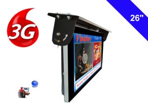 China Android 3G / 4G Network Bus LCD Display Screen 1920 X 1080 Ceiling Mounted Installation on sale