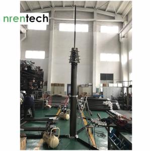 Wholesale 25m Lockable Pneumatic Telescopic Mast 30kg payloads- NR-3600-25000-30L for mobile telecom tower from china suppliers