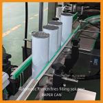 Automatic Vacuum Potato Chips Tin Canning Machine Puffed Food Weighing And