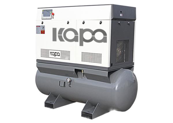 Laser Cutting 4In1 18.5kw 25hp Integated Screw Air Compressor Mounted With Air