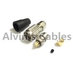 Hirose 8 Pin Circular Metal Connectors HR25-7TP-8P Silver Contact Plating