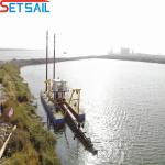 450m3 Water Flow 6 Inch Cutter Suction Dredger with Durable Hull and Diesel