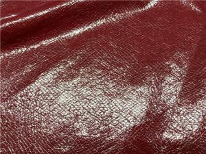 Wholesale Shining Snake Skin Embossed Pu Leather 0.65mm Thickness For Ladies Jacket / Dress from china suppliers