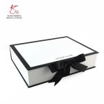 Fashonable 5.5cm Height Hard Cardboard Gift Boxes , Book Style Gift Box With