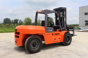 Wholesale Automatic Transmission Diesel Powered Forklift 10 Ton Capacity Penumatic / Solid Tyres from china suppliers