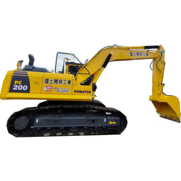 Secondhand Used Komatsu Excavator PC200 Komatsu Excavator 20T Medium Constructio