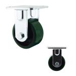 2816LBS Capacity Cast Iron 4 PU Caster Sets Two Ball Bearing