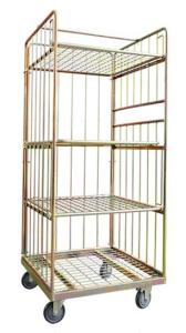 Wholesale Euro Warehouse Logistic and Storage Cart with Shelf manufacture factory from china suppliers