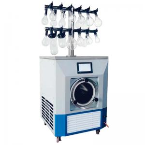 China LGJ-18T Lab Scale Freeze Dryer Manifold 80C AC220V Multi Manifold Pipe on sale