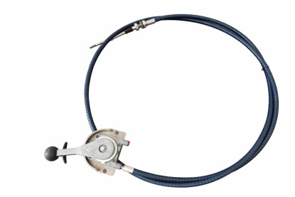 Phidix Dual-Cable Gear Shift Control Cable Assembly With Manual Lever And Flexible Shaft
