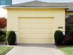 Motorized Automatic Overhead Garage Door Linear Pattern