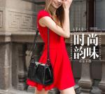 2016 new casual women's singles shoulder bag Messenger bag retro fashion retro
