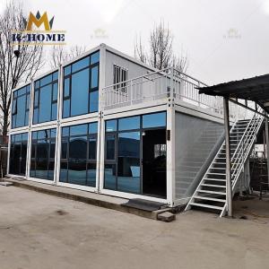 Wholesale Prefabricated Removable Mobile Modular Portable Construction Office WIth Glass Wall from china suppliers