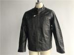 Waterproof Dark Brown Mens PVC Jacket S M L XL Size Fashion Design DOCO1720
