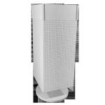H1440mm W540mm Pegboard Display Rack , Countertop Pegboard Spinner Rack Four