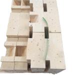 Silica Brick For Coke Oven With Al2O3 Content % ≤1 APPARENT POROSITY 20-22%