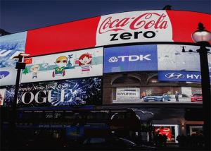 Wholesale P10 Outdoor Led Screen , Waterproof IP65 Curved Video Wall from china suppliers