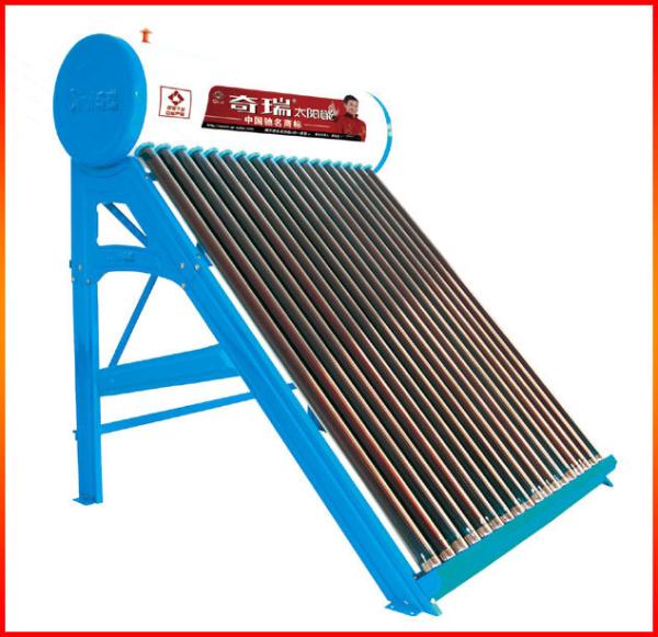 Aluminuim Bracket 100L-500L Non Pressurized Glass Vacuum Tube Solar Water Heater
