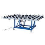 Double glass install spacer table and machine
