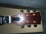 43" Jumbo satin finishing acoustic guitar hand made mahogany wood color acoustic