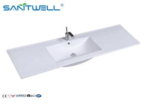 Wholesale Industrial Counter Top Wash Basin Single Hole AB8003-150 1500×460×180mm from china suppliers