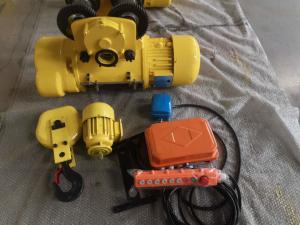 Wholesale CD1 MD1 Small Size Electric Wire Rope Electric Hoist 1 Ton With Wireless Remote Control from china suppliers