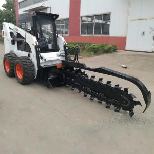 Wholesale CE Small Skid Steer Loader 4WD High Capacity For Construction from china suppliers