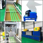 100% Recycled Bottle Flakes Material Strap Tension 150-850kg PLC Control 0.4-1