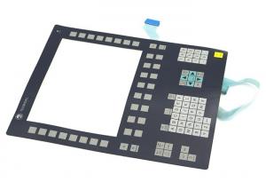 China Industrial Tactile Membrane Switches With Gold Plated Metal Domes Rohs ISO Certified on sale