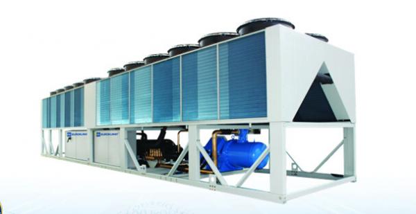 Quality Large Capacity R407C Air Cooled Screw Chiller Heat Pump Units 284.1-1639.7KW for sale