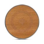 Double coil wooden metal 10W fast charging Wireless charging