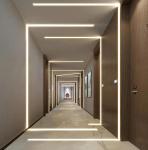 Indoor Decoration Lighting Customized Led Aluminum Profile Gypsum Drywall