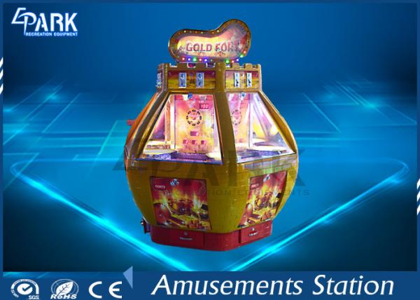 Quality CE Certificated Redemption Game Machine Gold Fort Multi Play Support for sale
