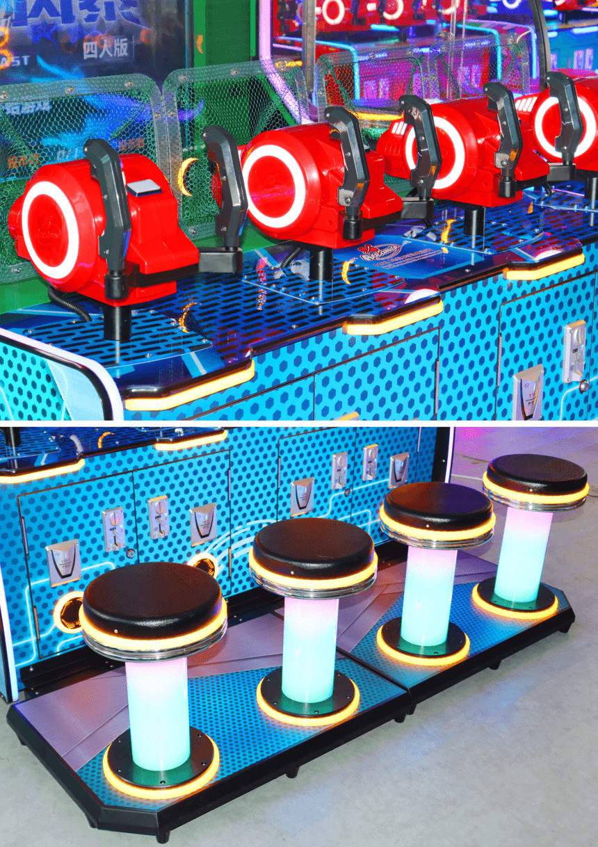 Robot Storm 2 - 4 Players Ball Shooting Game Ticket Redemption Arcade Game Machine
