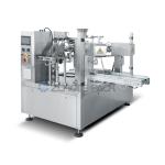 Eight Station Bag Feeding Machine With Bowl Elevator Semi Automatic Manual