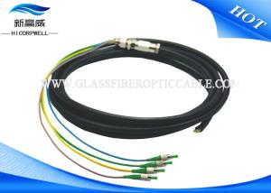 Wholesale PE Jacketed OEM Fiber Optic Pigtail Low Insertion Loss With MTRJ / E2000 Connector from china suppliers