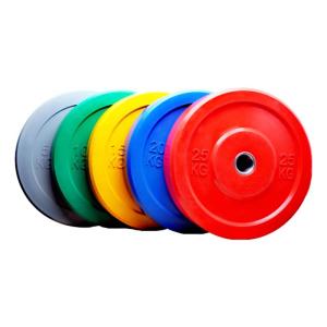 Wholesale 10LB-45LB Boxing Fitness Accessories Colorful Fitness Bumper Plates from china suppliers