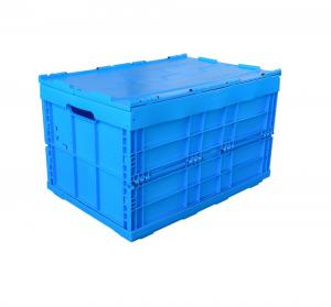 China PE Material Collapsible Plastic Box for Safe and Convenient Seafood Storage on sale