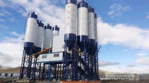 Wholesale High Performance Concrete Mixing Station 3.8m Discharge Height With Dust Collector from china suppliers