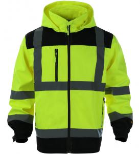 China Breathable Reflective Jacket 3xl 4xl Running Cycling Light Road Work Unisex Hi Vis Strips Uniforms on sale