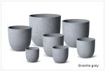 Wholesale Fiber Clay Flower Pots For Indoor Outdoor Decoration Reinforce Clay