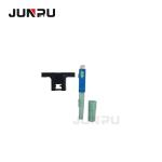 SC UPC Blue Single Mode Fiber Optic Cable Connector Types Quick Assembly For