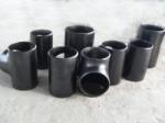 ASTM A234 black carbon welded straight tees & crosses