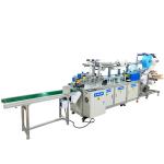 Flat Nonwoven 3 Ply Face Mask Making Machine With 1 Year Warranty