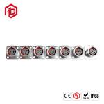 IP67 Panel Mount Self Lock Aviation Connector SF12 16 25 Waterproof And Durable