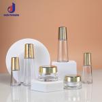 120ml 150ml PETG Bottle Triangle Thick Wall Cosmetic Jar Custom Logo Printing