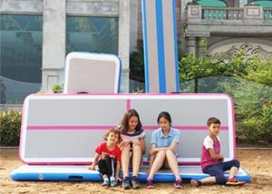 Wholesale Cheerleading 6m Mini Inflatable Air Track Tumbling Mat Gymnastic Equipment from china suppliers