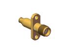 Flange Mount 2 Holes SMA to SMP RF Adapter