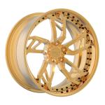 Custom designed Two pieces forged wheels 18 19 20 21 22 23 24 inch alloy car rim